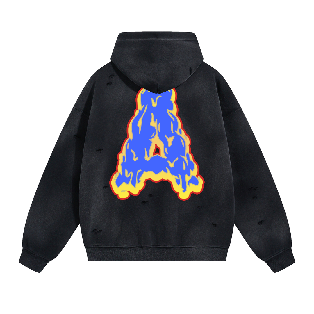 Classic A Hoodie - Midnight Terminal