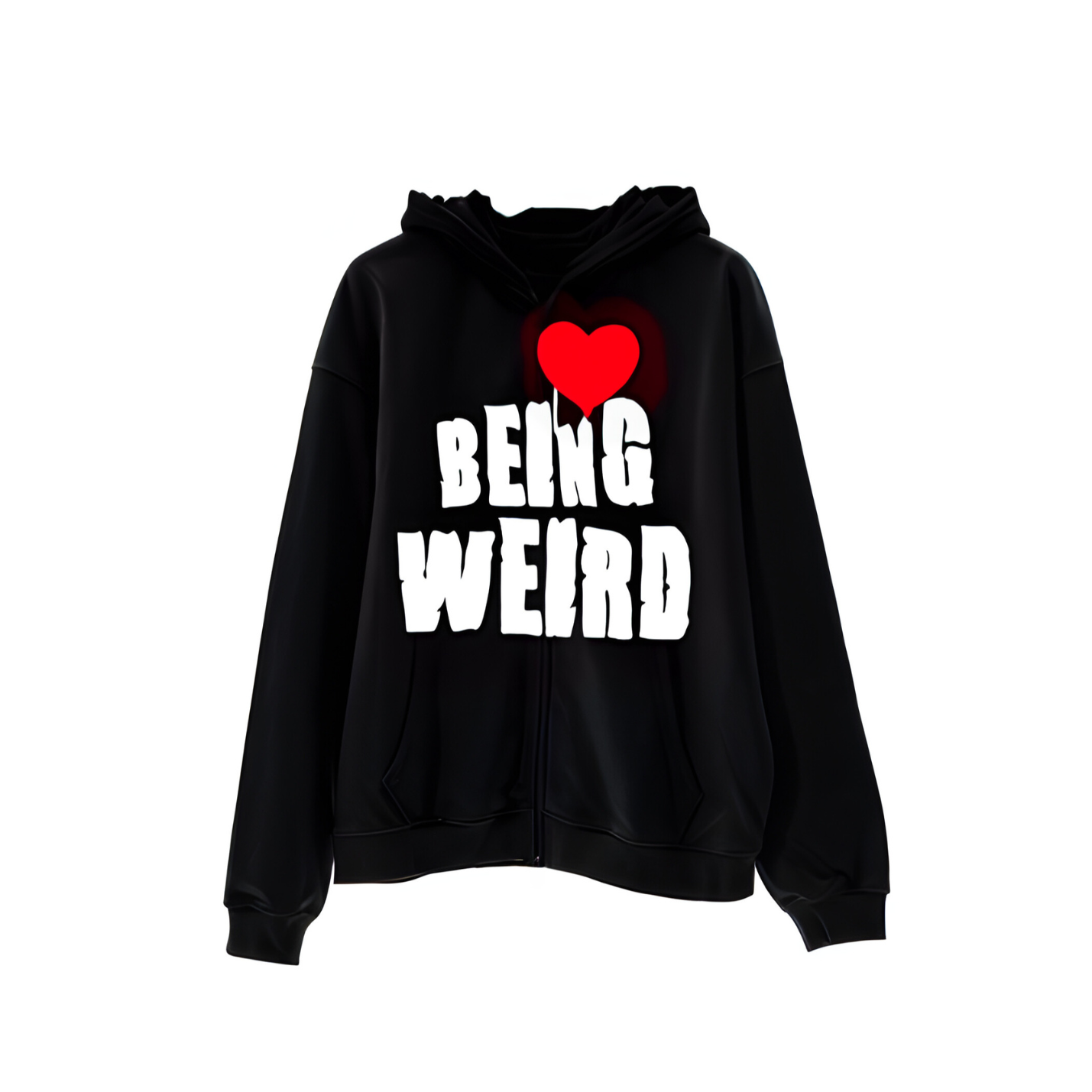 Being Weird Hoodie - Black